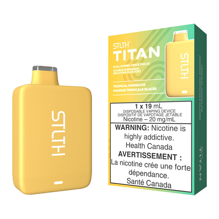 STLTH Titan Disposable Vape Device - Tropical Mango Ice