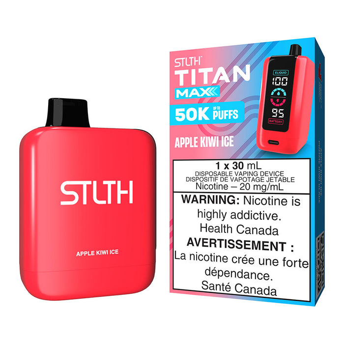 STLTH Titan Max Disposable Vape Device - Apple Kiwi Ice