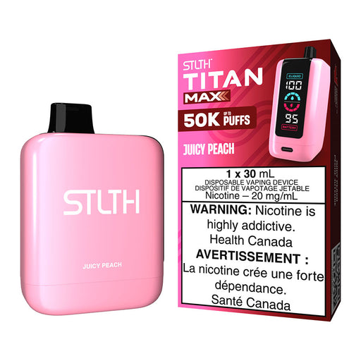 STLTH Titan Max Disposable Vape Device - Juicy Peach