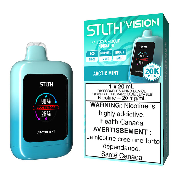 STLTH Vision Disposable Vape Device - Arctic Mint