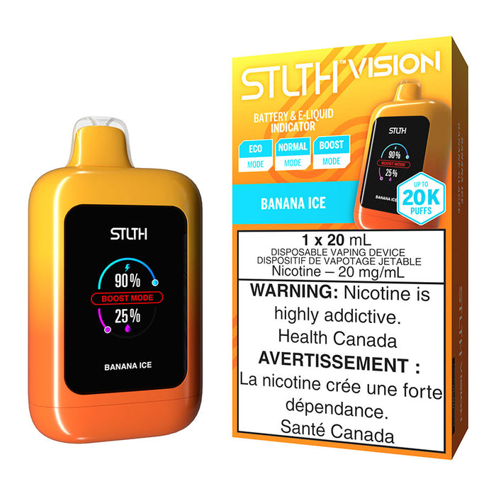 STLTH Vision Disposable Vape Device - Banana Ice