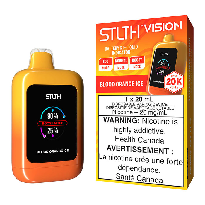 STLTH Vision Disposable Vape Device - Blood Orange Ice