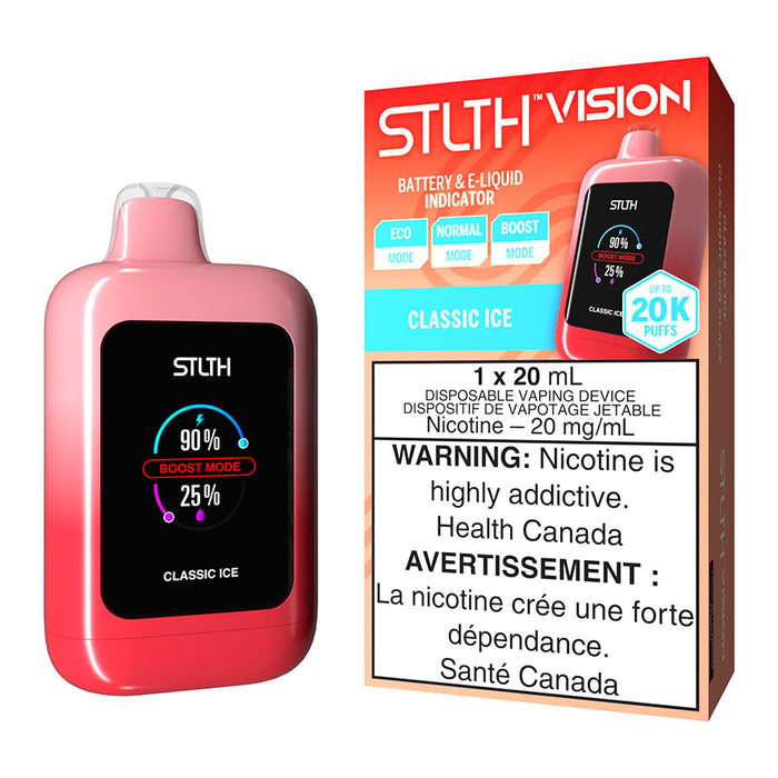 STLTH Vision Disposable Vape Device - Classic Ice