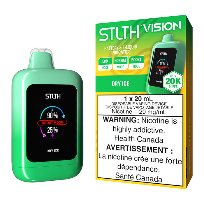 STLTH Vision Disposable Vape Device - Dry Ice