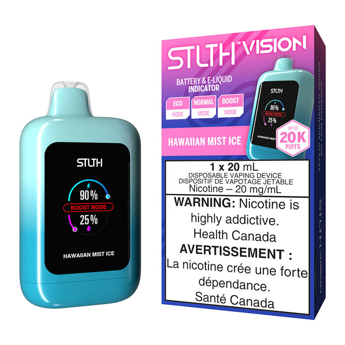 STLTH Vision Disposable Vape Device - Hawaiian Mist Ice