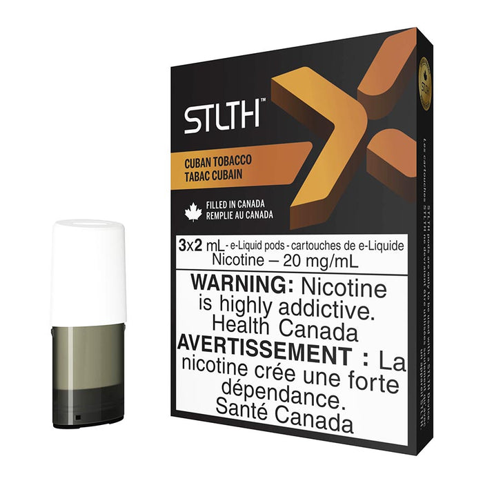 STLTH X E-Liquid Pod Pack - Cuban Tobacco
