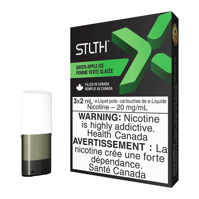 STLTH X E-Liquid Pod Pack - Green Apple Ice