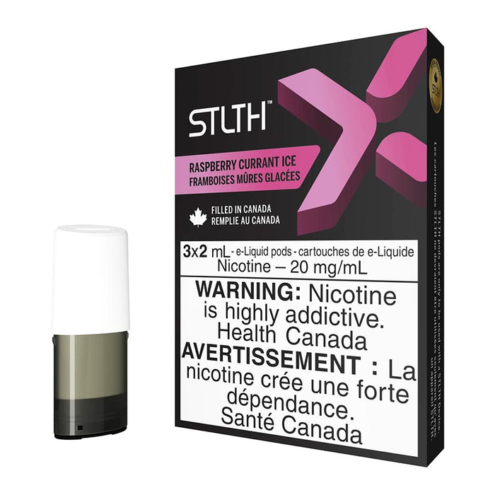 STLTH X E-Liquid Pod Pack - Raspberry Currant Ice