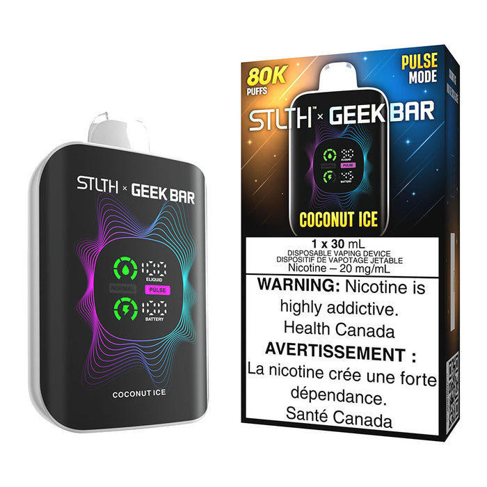 STLTH X Geek Bar Disposable Vape Device - Coconut Ice