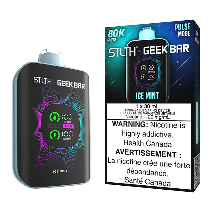 STLTH X Geek Bar Disposable Vape Device - Ice Mint