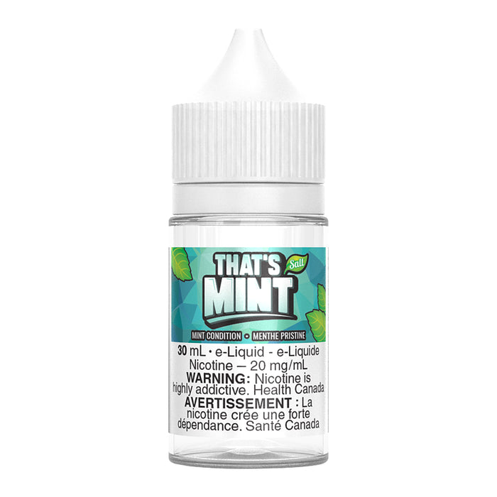 That's Mint Salt-Nic E-Liquid - Mint Condition 30ml
