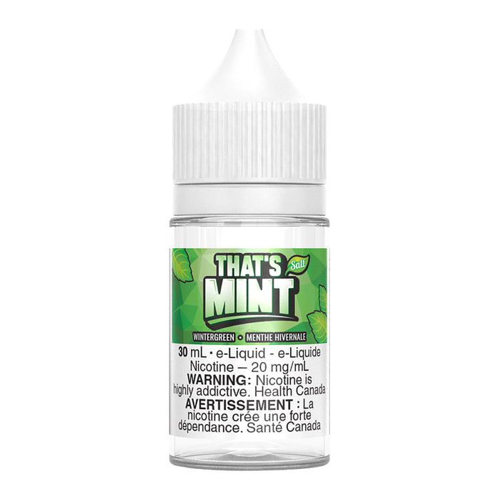 That's Mint Salt-Nic E-Liquid - Wintergreen 30ml