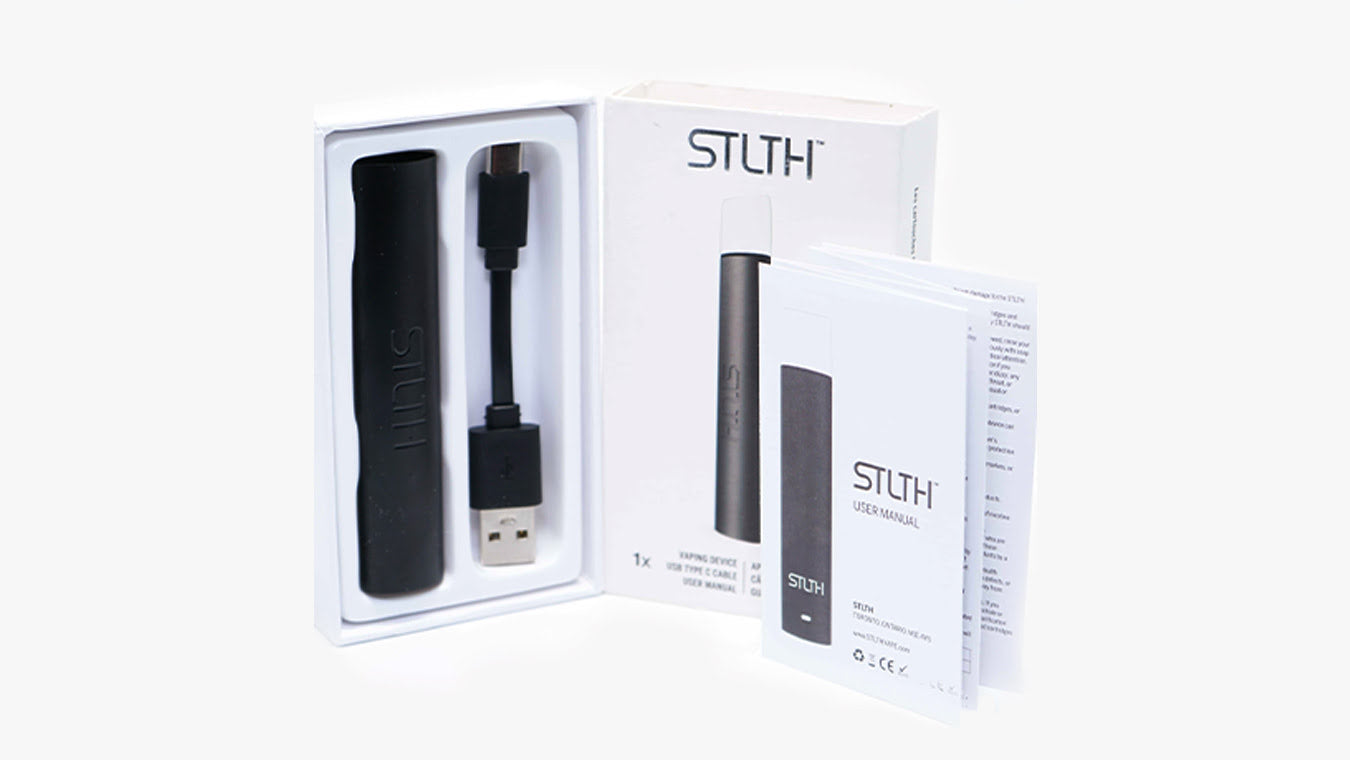 STLTH Type-C device in packaging