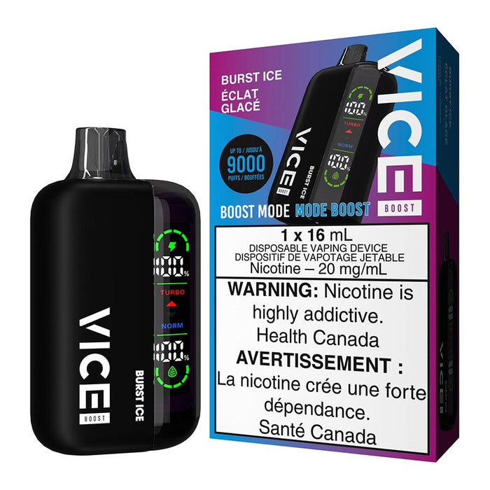Vice Boost Disposable Vape Device - Burst Ice