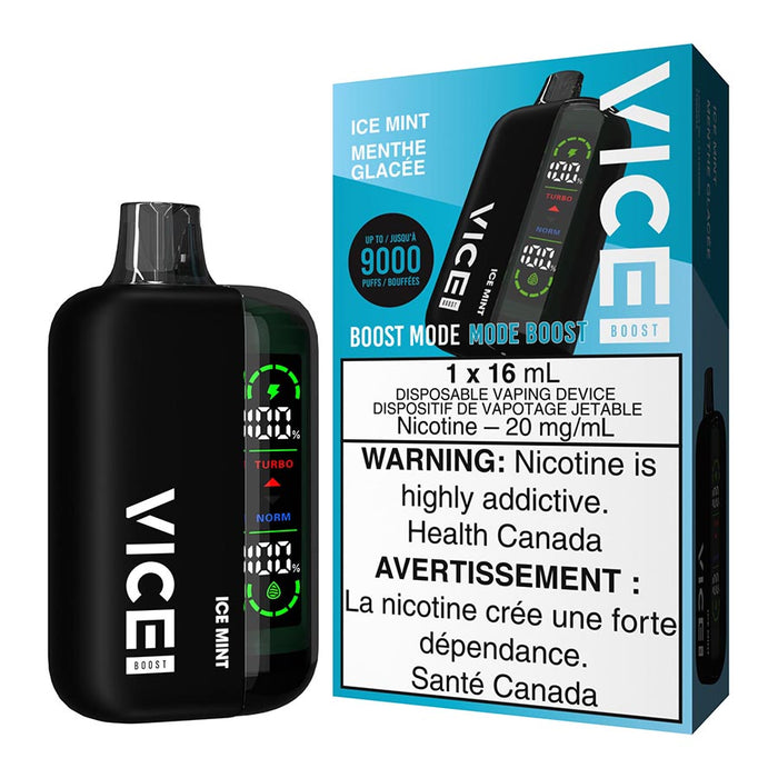 Vice Boost Disposable Vape Device - Ice Mint