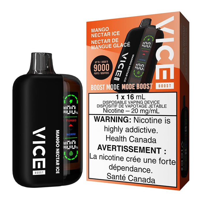 Vice Boost Disposable Vape Device - Mango Nectar Ice
