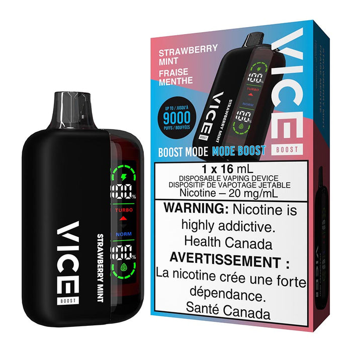 Vice Boost Disposable Vape Device - Strawberry Mint