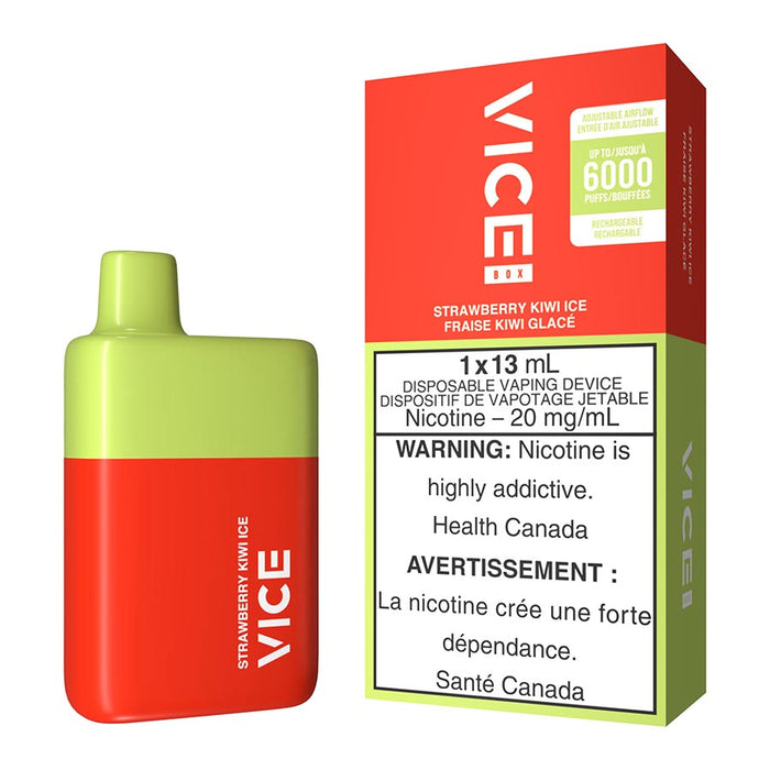 Vice Box Disposable Vape Device - Strawberry Kiwi Ice
