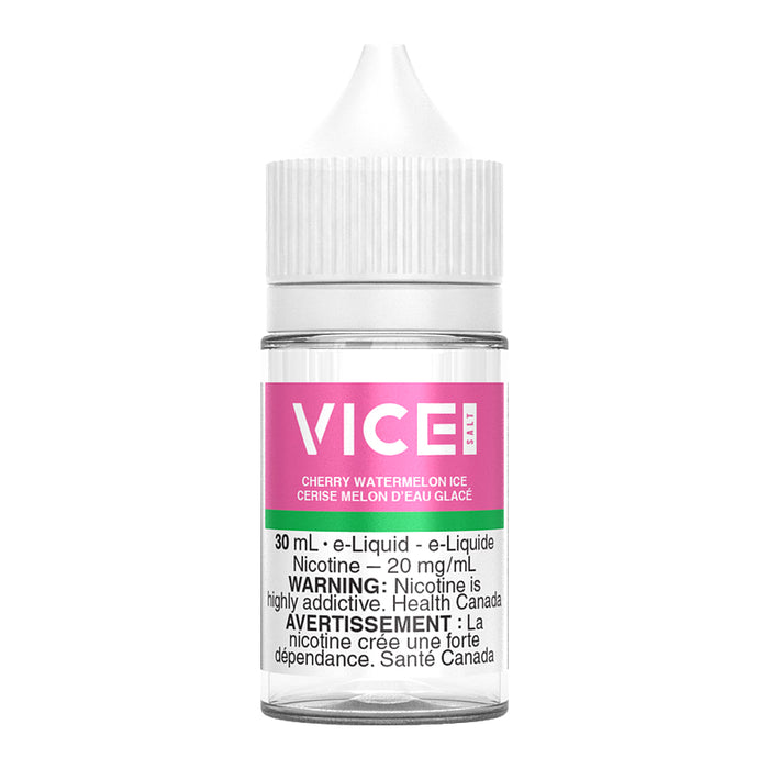 Vice Salt Nic E-Liquid - Cherry Watermelon Ice 30ml | Free Shipping $75+ NVB Inc. Vice Salt Nic E-Liquid - Cherry Watermelon Ice 30ml | Free Shipping $75+ NVB Inc.