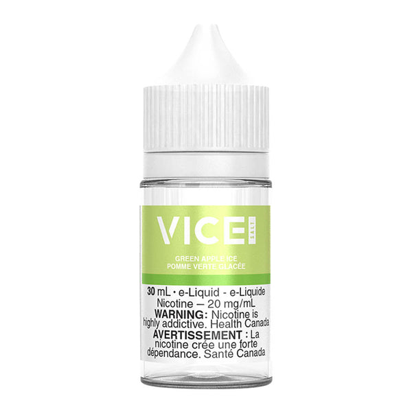 Vice Salt Nic E-Liquid - Green Apple Ice 30ml | Free Shipping $75+ NVB Inc. Vice Salt Nic E-Liquid - Green Apple Ice 30ml | Free Shipping $75+ NVB Inc.