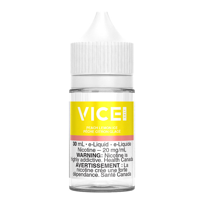 Vice Salt Nic E-Liquid - Peach Lemon Ice 30ml