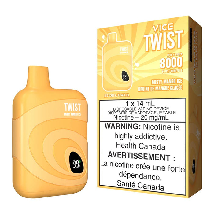 Vice Twist Disposable Vape Device - Misty Mango Ice