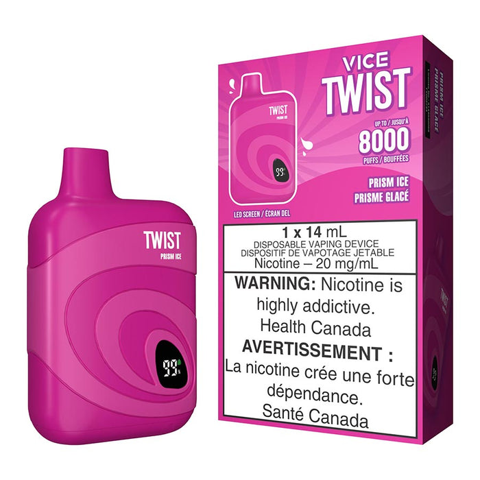 Vice Twist Disposable Vape Device - Prism Ice