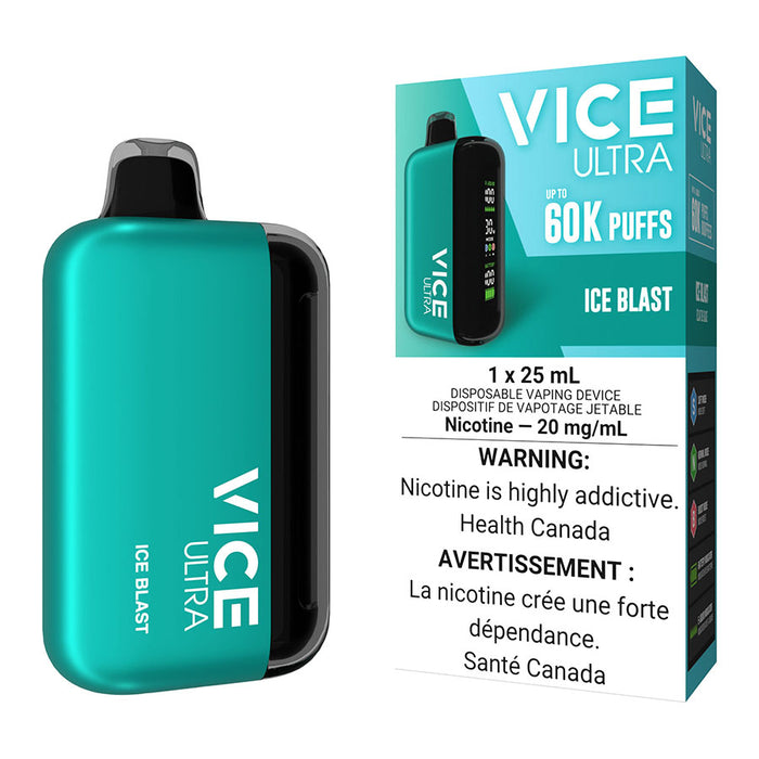 Vice Ultra Disposable Vape Device - Ice Blast