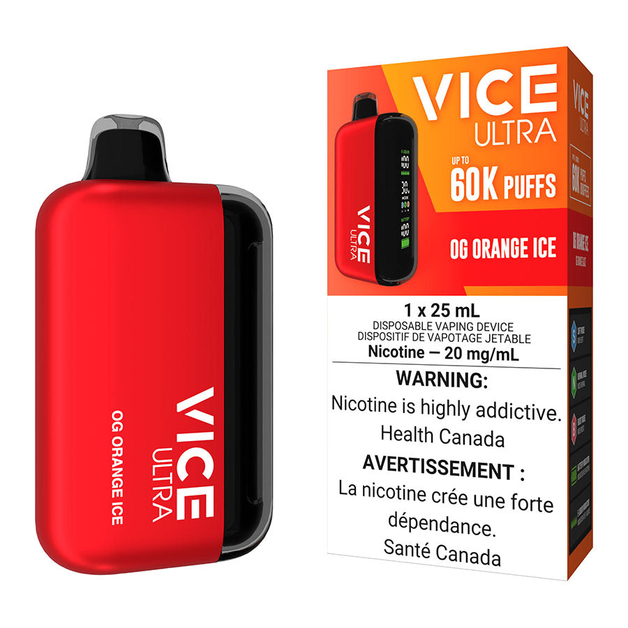 o nicotine disposable vape Vice Ultra Device - OG Orange Ice 25ml Flavour:Just Mint Best Refillable Vape in BRANDS. BRANDS: VOOPOO