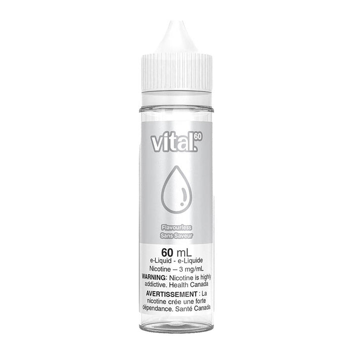 Vital Freebase E-Liquid - Flavourless 60ml | Free Shipping $75+ NVB Inc. Vital Freebase E-Liquid - Flavourless 60ml | Free Shipping $75+ NVB Inc.