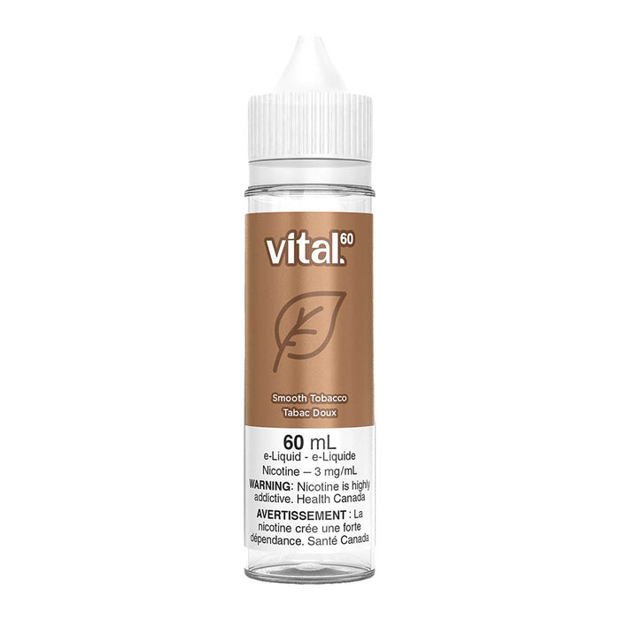 Vital Freebase E-Liquid - Smooth Tobacco 60ml | Free Shipping $75+ NVB Inc. Vital Freebase E-Liquid - Smooth Tobacco 60ml | Free Shipping $75+ NVB Inc.
