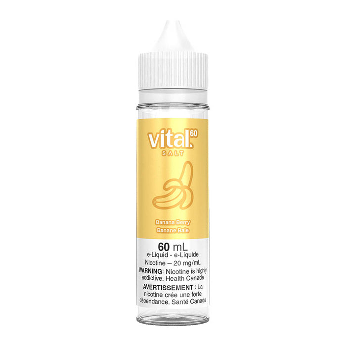 Vital Salt Nic E-Liquid - Banana Berry 60ml