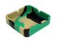 3.2" Square Silicone Ashtray Assorted Color