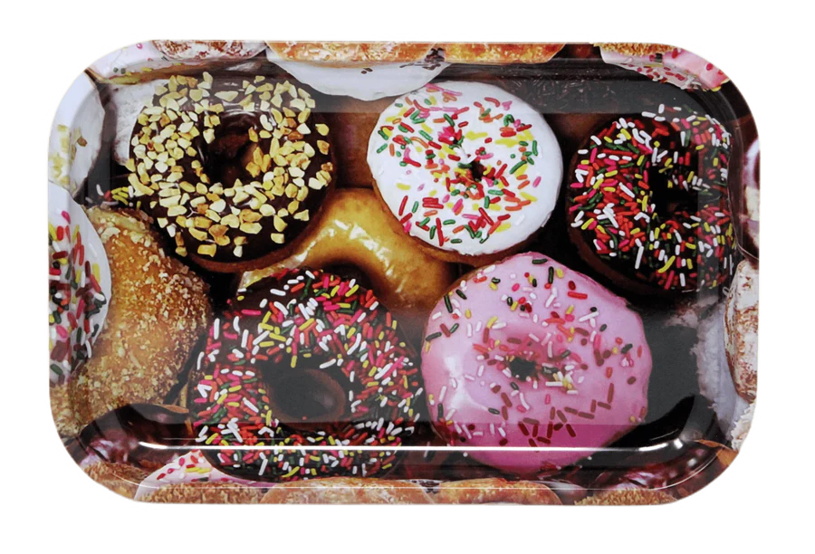 Metal Rolling Tray - Donuts