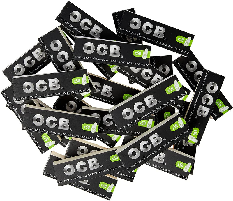 OCB Black Premium Filter Tips Booklet