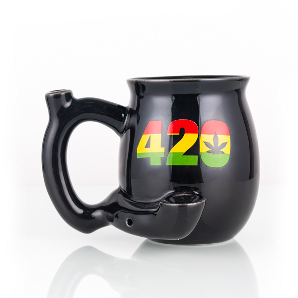 420 Pipe Mug - Black