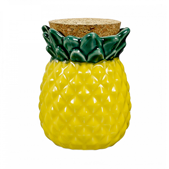 Ceramic Stash Jar - Pineapple