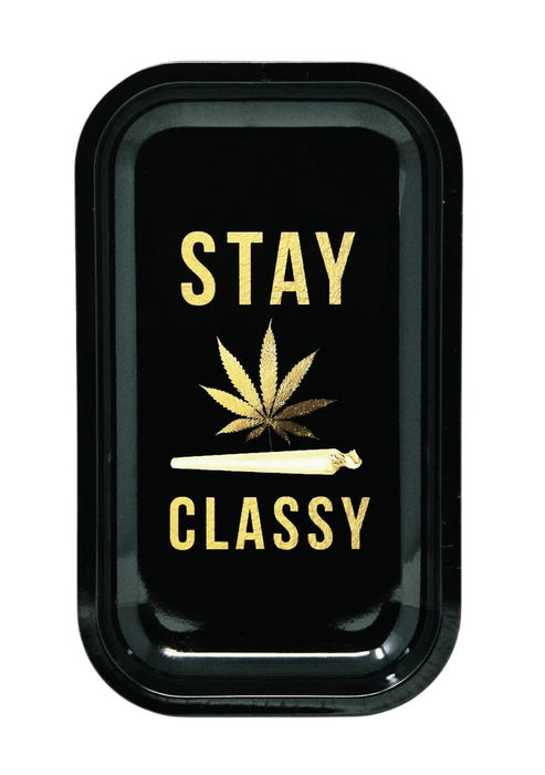Metal Rolling Tray - Stay Classy