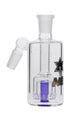 Nice Glass Double Wall 14mm Ashcatcher - Blue