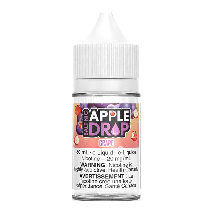 Apple Drop Salt E-Liquid - Grape 30ml | Free Shipping $75+ NVB Inc. Apple Drop Salt E-Liquid - Grape 30ml | Free Shipping $75+ NVB Inc.