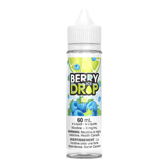 Berry Drop Ice Freebase E-Liquid - Lime 60ml