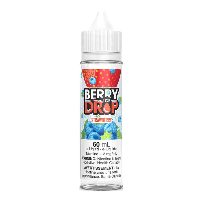 Berry Drop Ice Freebase E-Liquid - Strawberry 60ml