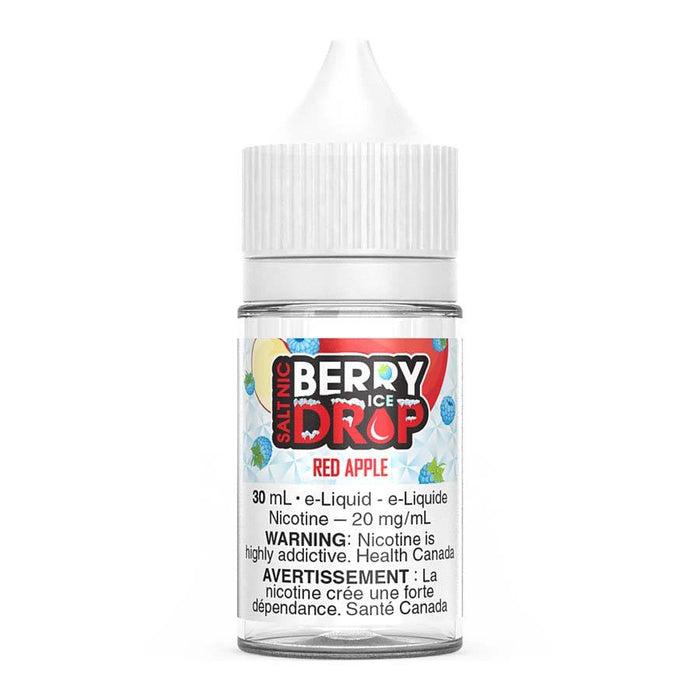 Berry Drop Ice Salt Nic E-Liquid - Red Apple 30ml