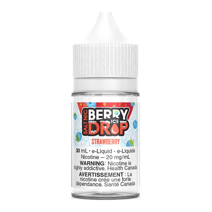 Berry Drop Ice Salt Nic E-Liquid - Strawberry 30ml