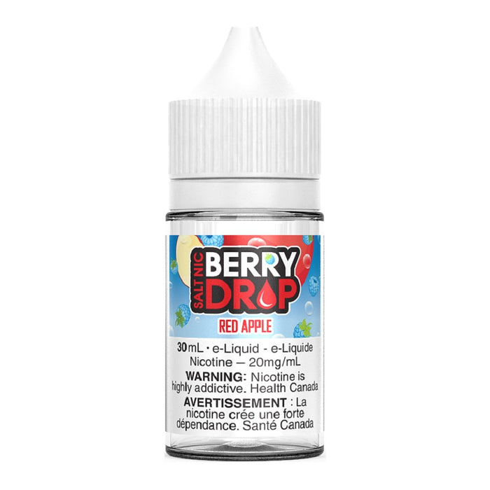 Berry Drop Salt Nic E-Liquid - Red Apple 30ml