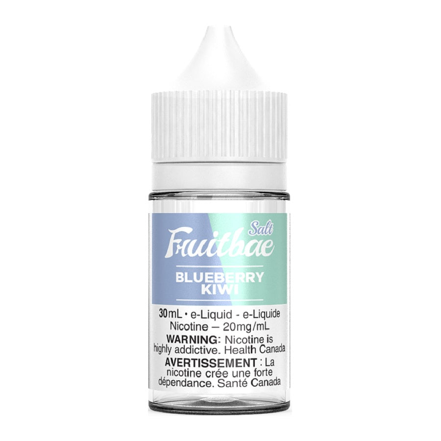 Fruitbae Salt E-Liquid - Blueberry Kiwi 30ml | Free Shipping $75+ NVB Inc. Fruitbae Salt E-Liquid - Blueberry Kiwi 30ml | Free Shipping $75+ NVB Inc.