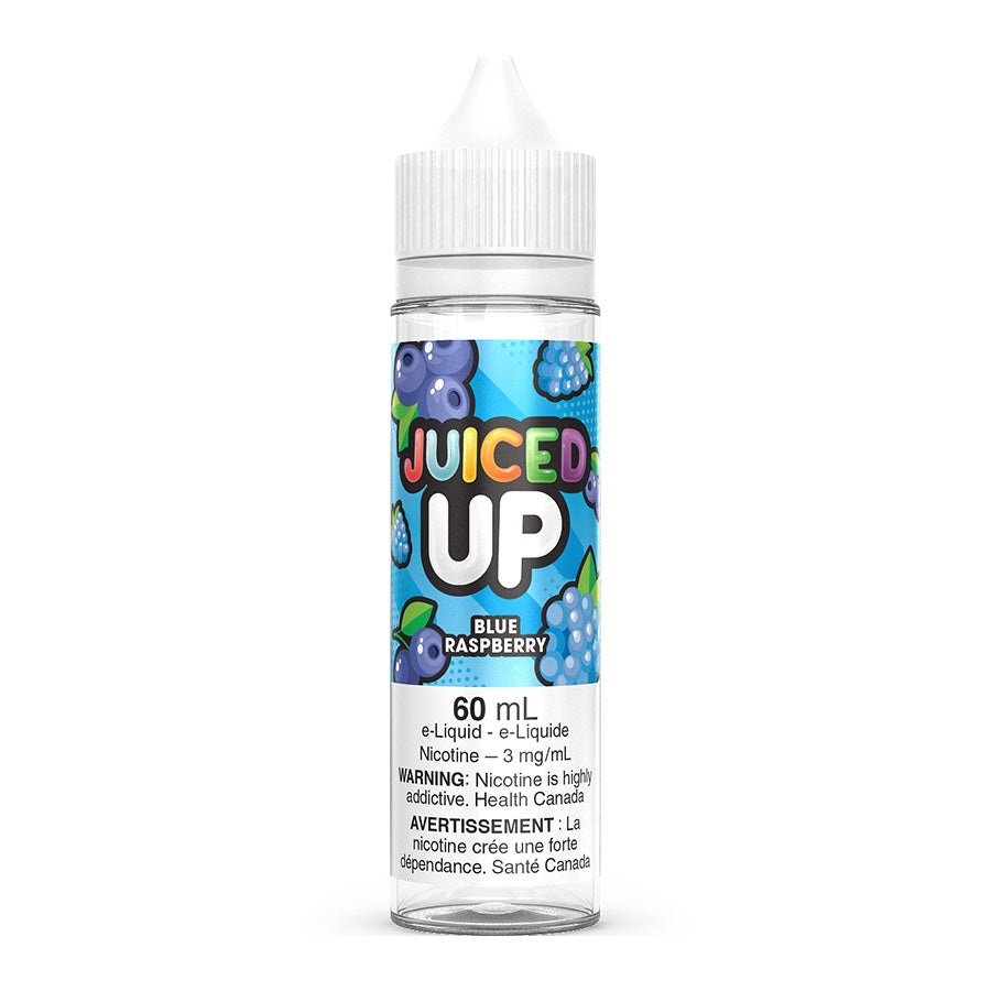 Juiced Up Freebase E-Liquid - Blue Raspberry 60ml | Free Shipping $75+   NVB Inc.