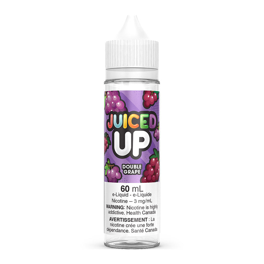 Juiced Up Freebase E-Liquid - Double Grape 60ml | Free Shipping $75+ NVB Inc. Juiced Up Freebase E-Liquid - Double Grape 60ml | Free Shipping $75+ NVB Inc.