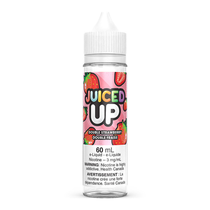 Juiced Up Freebase E-Liquid - Double Strawberry 60ml