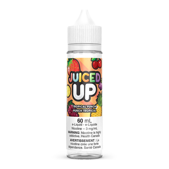 Juiced Up Freebase E-Liquid - Tropical Punch 60ml | Free Shipping $75+ NVB Inc. Juiced Up Freebase E-Liquid - Tropical Punch 60ml | Free Shipping $75+ NVB Inc.